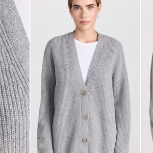 Jenni Kayne Light Gray Women's Cardigan